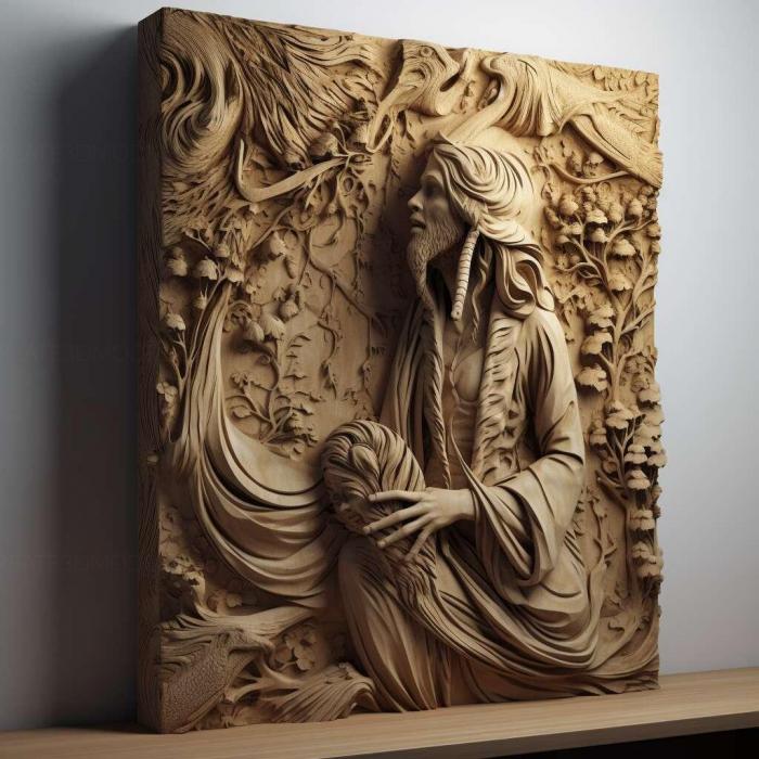 نموذج ثلاثي الأبعاد لآلة CNC 3D Art 